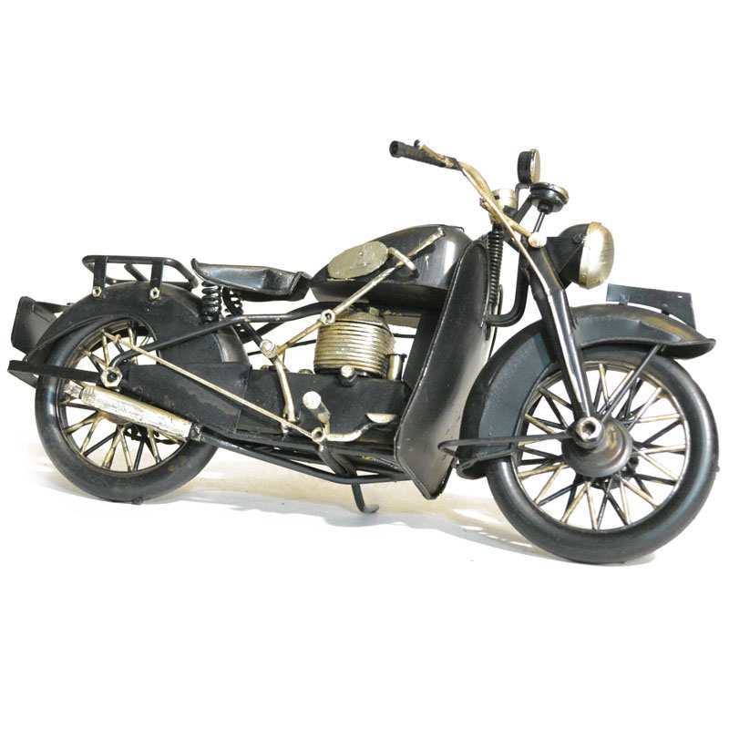 Modellino Motocicletta d'epoca da collezione in metallo