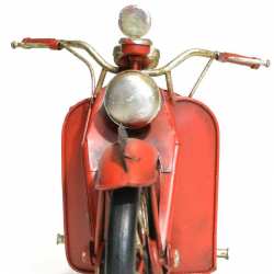 Modellino Motocicletta d'epoca da collezione in latta