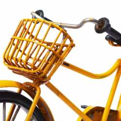 Modellino Bici da Passeggio d'epoca da collezione in metallo