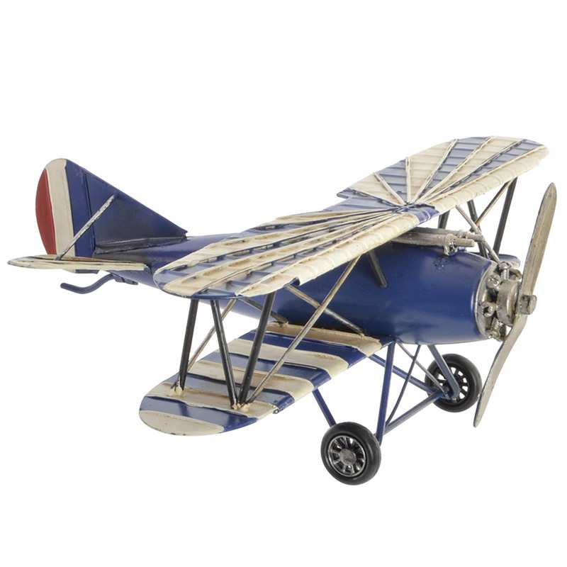 Modellino Aeroplano d'epoca da collezione in latta