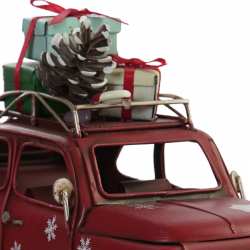 Modellino Fiat 500 d'epoca di Natale