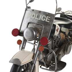 Modellino moto americana della polizia