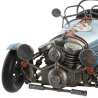 Modellino auto da corsa d'epoca