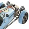 Modellino auto da corsa d'epoca