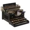 Modellino macchina da scrivere d'epoca