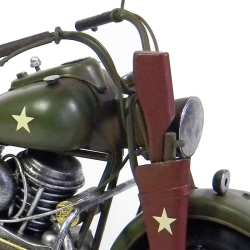 Modellino moto militare d'epoca Modellino moto militare d'epoca