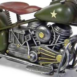 Modellino moto militare d'epoca Modellino moto militare d'epoca
