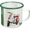 Tazza Vespa in metallo