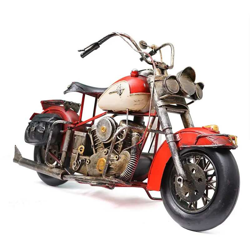 Modellino Vintage Moto Harley Davidson in metallo Modellino Vintage Moto Harley Davidson in metallo