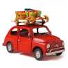 Modellino Fiat 500 d'epoca di Natale