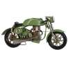 Modellino Vintage motocicletta da corsa