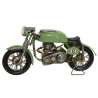 Modellino Vintage motocicletta da corsa