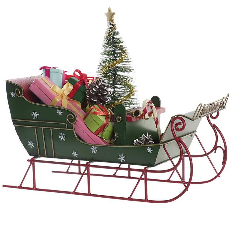Modellino slitta di Babbo Natale Modellino slitta di Babbo Natale