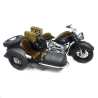Modellino Vintage sidecar d'epoca