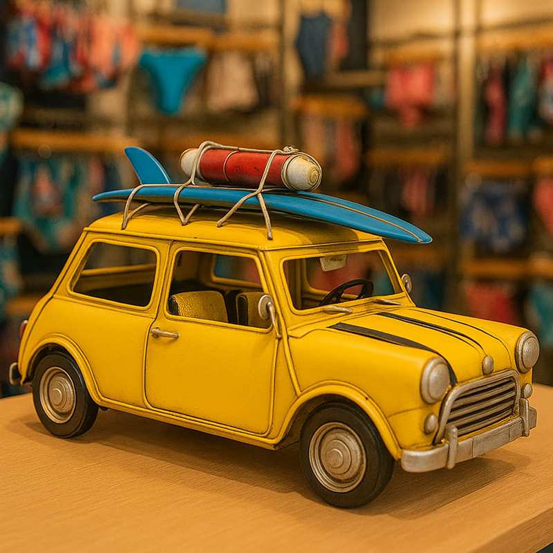 Modellino Mini Cooper d'epoca