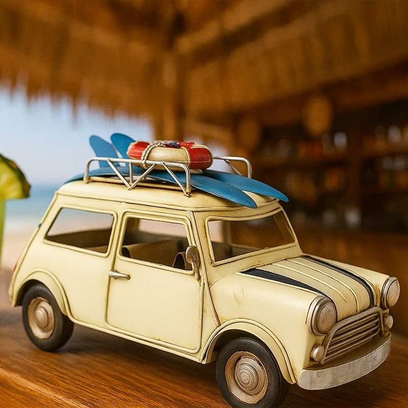 Modellino Mini Cooper d'epoca