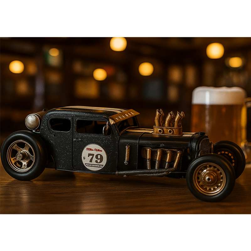 Modellino Hot Rod americano d'epoca