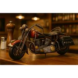 Modellino sidecar d'epoca