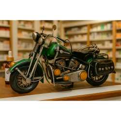 Modellino sidecar d'epoca