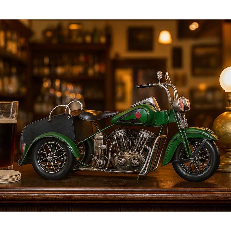 Modellino Moto trike d'epoca