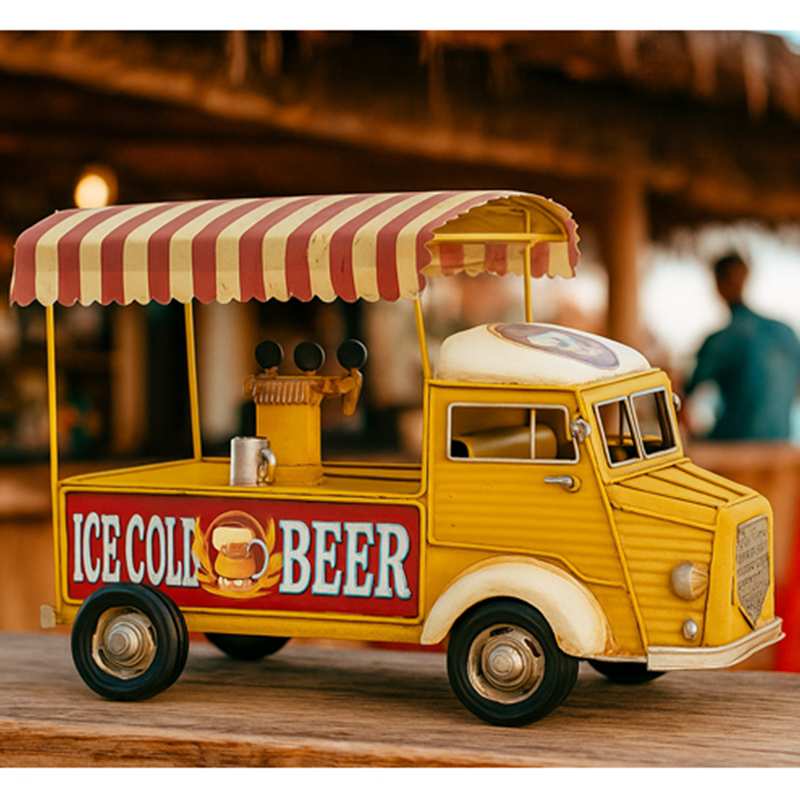 Modellino Furgoncino della birra d'epoca