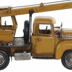 Modellino da collezione Camion Gru in latta Modellino da collezione Camion Gru in latta
