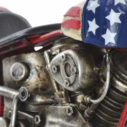 Modellino moto custom americana