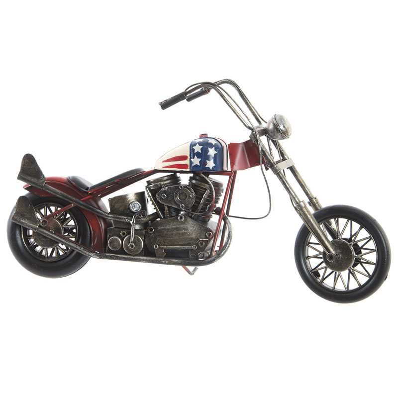 Modellino moto custom americana Modellino moto custom americana