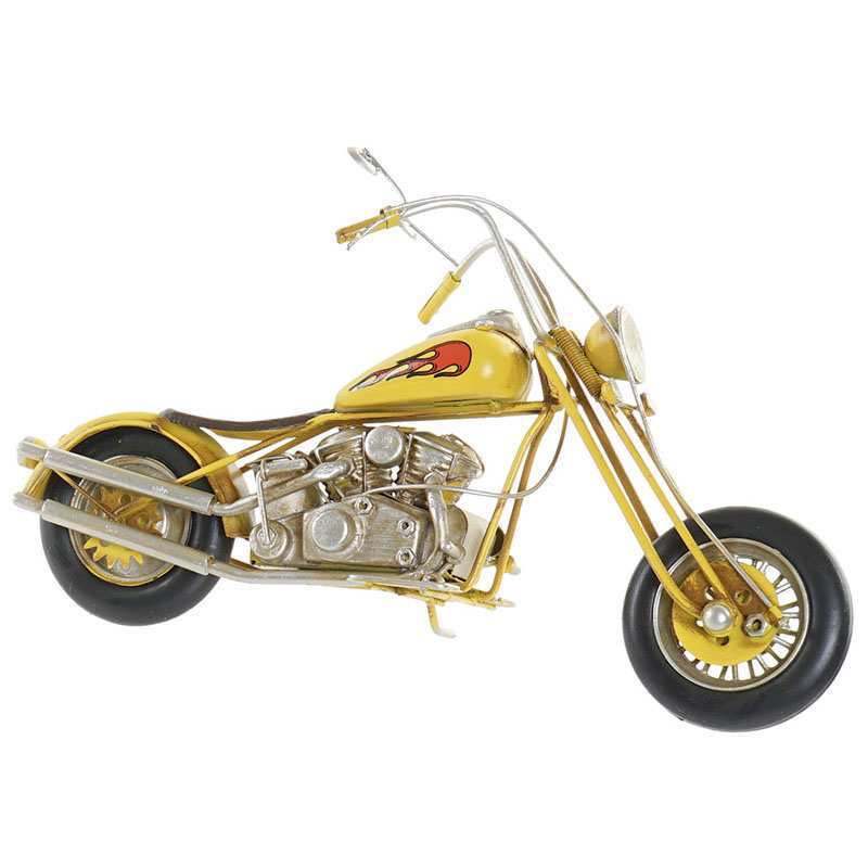 Modellino Moto Chopper da collezione in metallo
