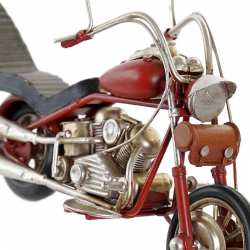 Modellino Moto Chopper Americano da collezione in metallo